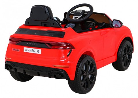 Auto na akumulator Audi RS Q8 Czerwony Auto na akumulator Audi RS Q8 Czerwony