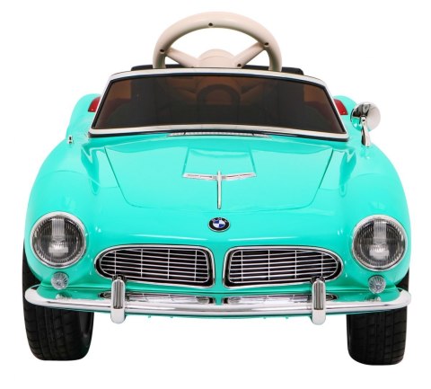 Auto na akumulator BMW 507 Retro Zielony Auto na akumulator BMW 507 Retro Zielony