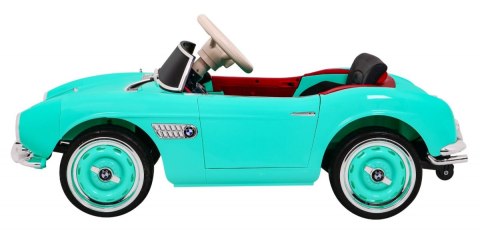 Auto na akumulator BMW 507 Retro Zielony Auto na akumulator BMW 507 Retro Zielony
