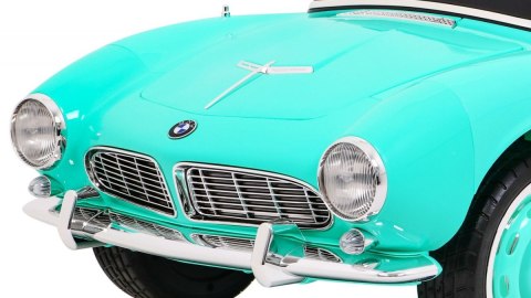 Auto na akumulator BMW 507 Retro Zielony Auto na akumulator BMW 507 Retro Zielony