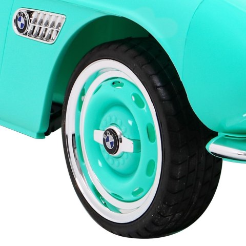 Auto na akumulator BMW 507 Retro Zielony Auto na akumulator BMW 507 Retro Zielony