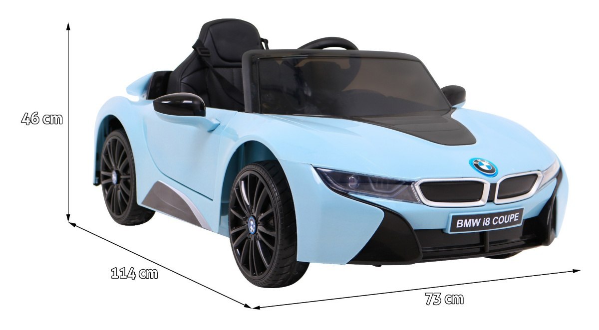 Auto na akumulator BMW I8 LIFT Niebieski Auto na akumulator BMW I8 LIFT Niebieski