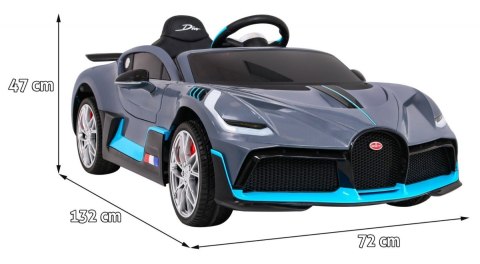 Auto na akumulator Bugatti Divo Pilot Wolny Start EVA LED MP3 Auto na akumulator Bugatti Divo Pilot Wolny Start EVA LED MP3