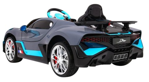 Auto na akumulator Bugatti Divo Pilot Wolny Start EVA LED MP3 Auto na akumulator Bugatti Divo Pilot Wolny Start EVA LED MP3