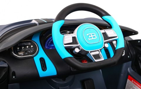 Auto na akumulator Bugatti Divo Pilot Wolny Start EVA LED MP3 Auto na akumulator Bugatti Divo Pilot Wolny Start EVA LED MP3