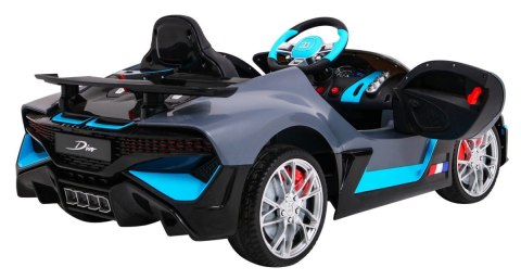 Auto na akumulator Bugatti Divo Pilot Wolny Start EVA LED MP3 Auto na akumulator Bugatti Divo Pilot Wolny Start EVA LED MP3
