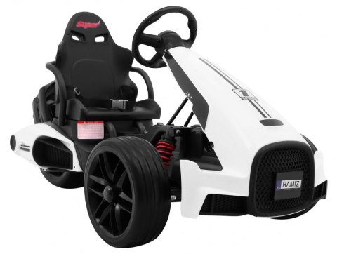 Gokart na akumulator Bolid XR-1 3 Koła EVA Amortyzatory Gokart na akumulator Bolid XR-1 3 Koła EVA Amortyzatory