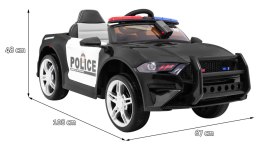 Auto na akumulator GT Police 2 Silniki LED MP3 EVA