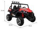 Auto na akumulator Grand Buggy 4x4 LIFT Czerwony Auto na akumulator Grand Buggy 4x4 LIFT Czerwony