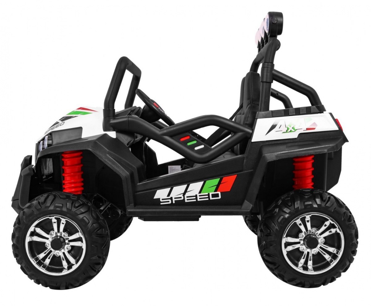 Auto na akumulator Grand Buggy 4x4 STRONG LIFT Biały Auto na akumulator Grand Buggy 4x4 STRONG LIFT Biały