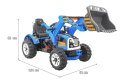 Koparka na akumulator Traktor 2x45W Ruchoma Łyżka Koparka na akumulator Traktor 2x45W Ruchoma Łyżka