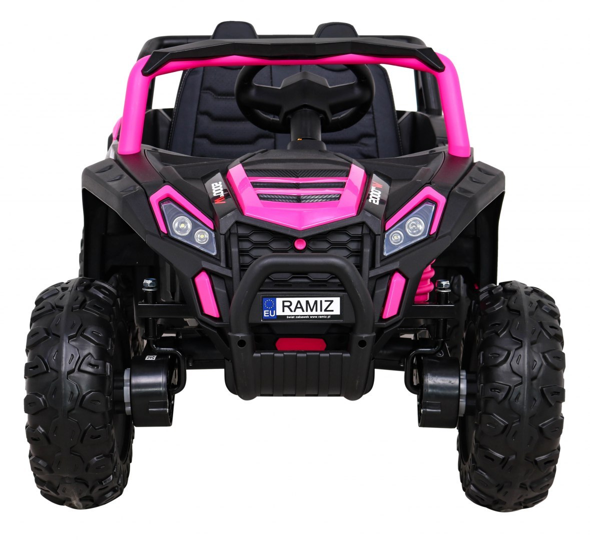 Buggy UTV 2000M Racing Auto na akumulator Różowy + MP3 Dźwięki Światła + Pilot + Wolny Start Buggy UTV 2000M Racing Auto na akumulator Różowy + MP3 Dźwięki Światła + Pilot + Wolny Start