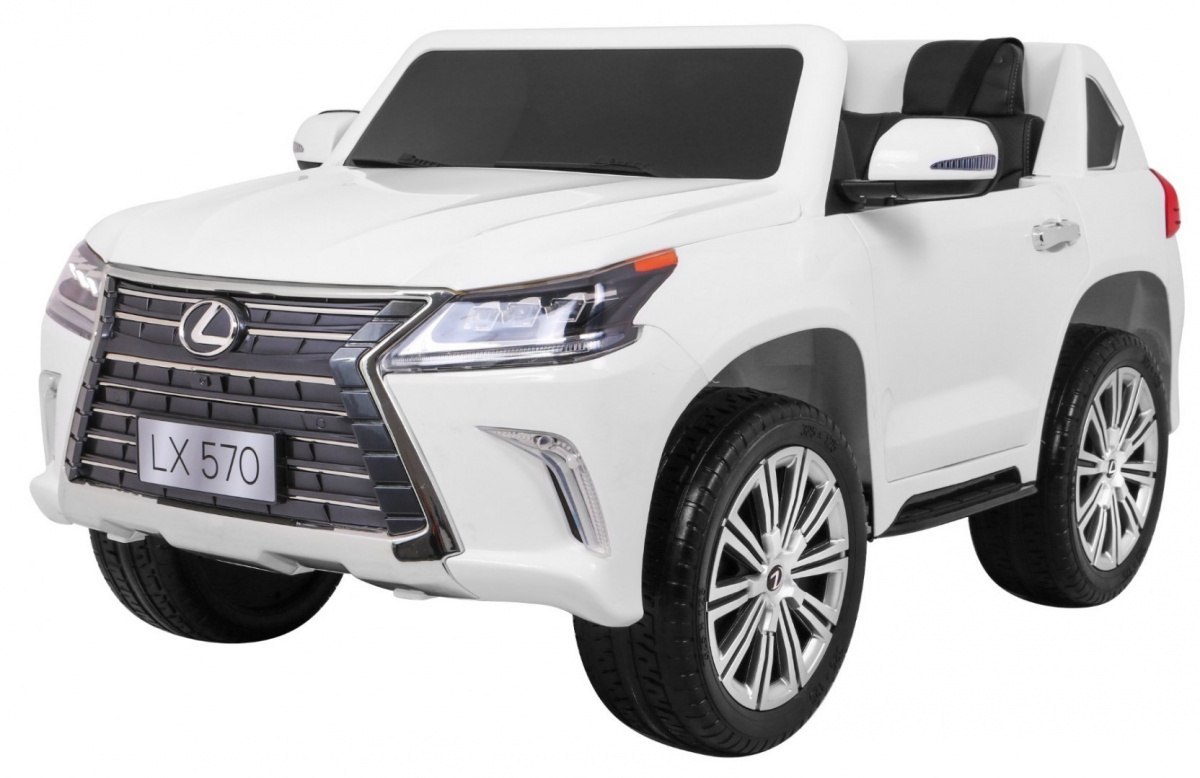 Auto na akumulator Lexus LX570 Biały Auto na akumulator Lexus LX570 Biały