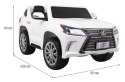 Auto na akumulator Lexus LX570 Biały Auto na akumulator Lexus LX570 Biały
