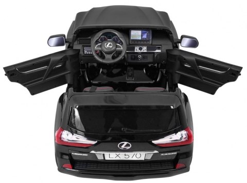 Auto na akumulator Lexus LX570 Lakierowany Czarny Auto na akumulator Lexus LX570 Lakierowany Czarny