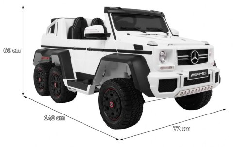 Auto na akumulator Mercedes G63 6x6 MP4 Pilot EVA LED Auto na akumulator Mercedes G63 6x6 MP4 Pilot EVA LED