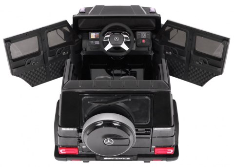 Auto na akumulator Mercedes G65 2 4G Lakierowany Czarny Auto na akumulator Mercedes G65 2 4G Lakierowany Czarny