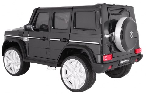 Auto na akumulator Mercedes G65 2 4G Lakierowany Czarny Auto na akumulator Mercedes G65 2 4G Lakierowany Czarny