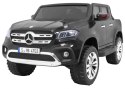 Mercedes Benz X-Class dla dzieci Czarny + Pilot + Napęd 4x4 + MP4 + Bagażnik + LED + EVA Mercedes Benz X-Class dla dzieci Czarny + Pilot + Napęd 4x4 + MP4 + Bagażnik + LED + EVA