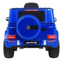 Mercedes AMG G63 dla dzieci Lakier Niebieski + Pilot + MP3 LED + Wolny Start + EVA + Pasy Mercedes AMG G63 dla dzieci Lakier Niebieski + Pilot + MP3 LED + Wolny Start + EVA + Pasy