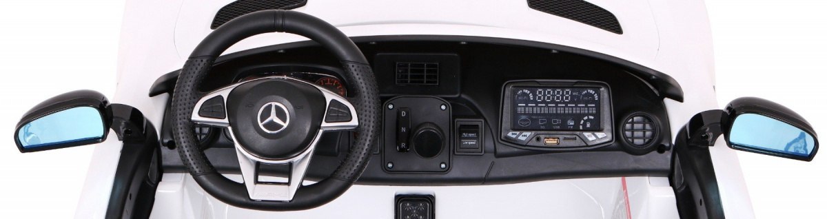 Auto na akumulator Mercedes-Benz GT R 4x4 Lakierowany Biały