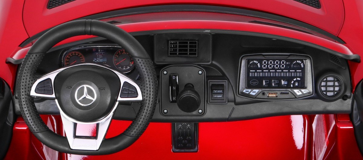 Auto na akumulator Mercedes-Benz GT R 4x4 Lakierowany Czerwony