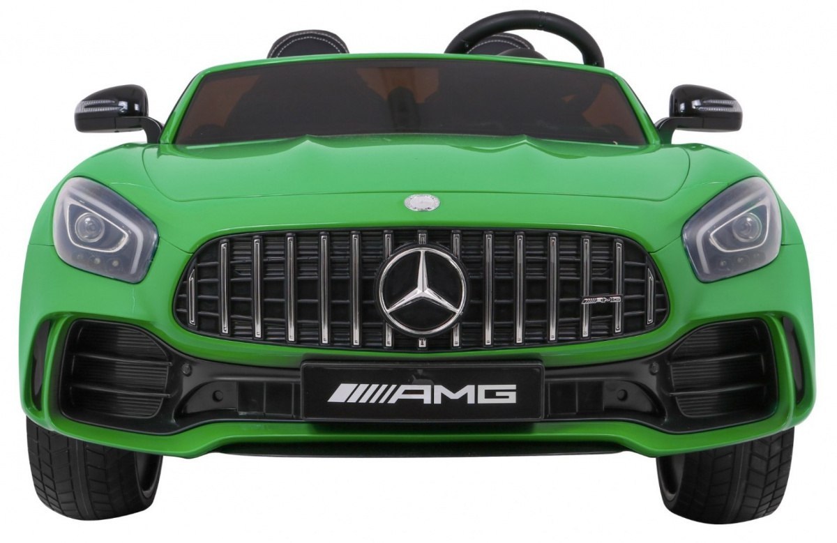 Auto na akumulator Mercedes-Benz GT R 4x4 Lakierowany Zielony Auto na akumulator Mercedes-Benz GT R 4x4 Lakierowany Zielony