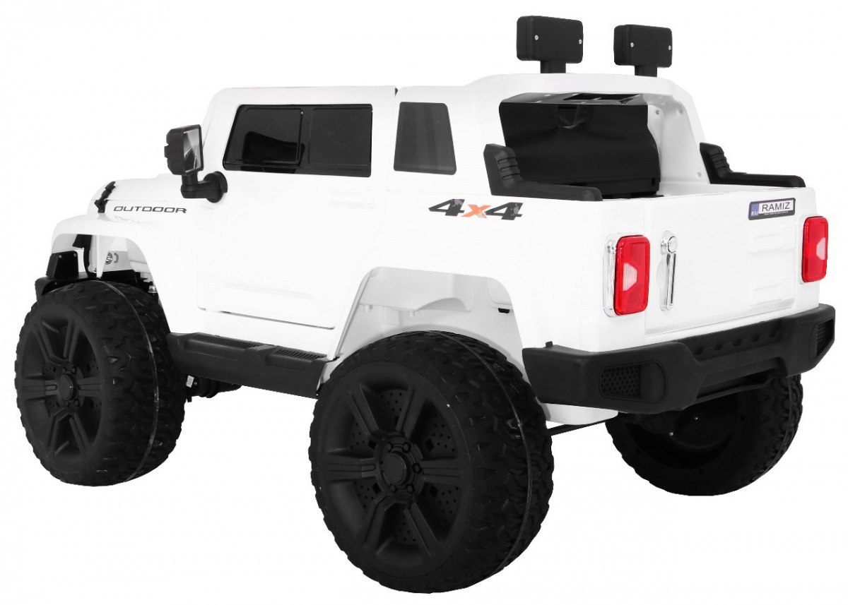 Auto na akumulator Mighty Jeep 4x4 Wolny Start Pilot EVA LED MP3 Auto na akumulator Mighty Jeep 4x4 Wolny Start Pilot EVA LED MP3