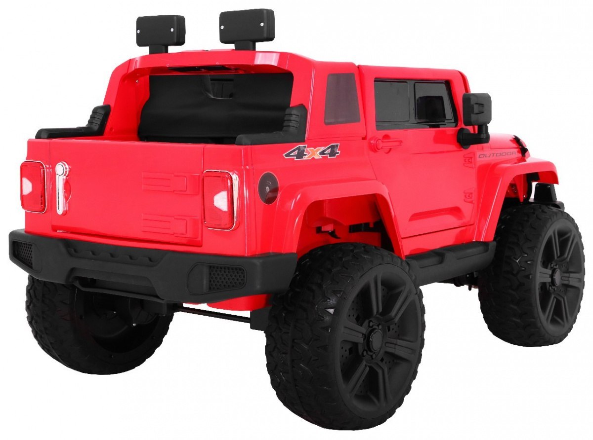 Auto na akumulator Mighty Jeep 4x4 Wolny Start Pilot EVA LED MP3 Auto na akumulator Mighty Jeep 4x4 Wolny Start Pilot EVA LED MP3