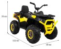 Duży Quad na akumulator ATV Desert 4x4 Wolny Start EVA Pilot LED MP3 Duży Quad na akumulator ATV Desert 4x4 Wolny Start EVA Pilot LED MP3