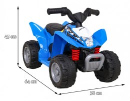 Mały Quad na akumulator Honda 250X TRX LED Skóra