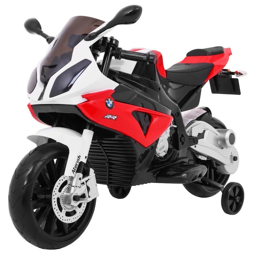 Motor na akumulator BMW S1000 RR Czerwony Motor na akumulator BMW S1000 RR Czerwony