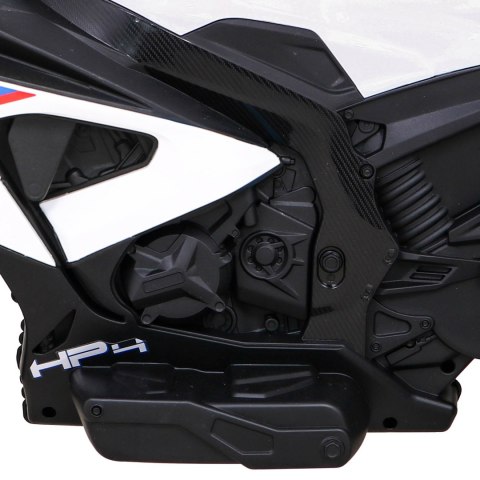 Motor na akumulator motorek BMW HP4 LED MP3 Skóra Motor na akumulator motorek BMW HP4 LED MP3 Skóra