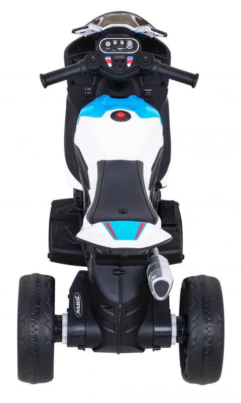 Motor na akumulator motorek BMW HP4 LED MP3 Skóra Motor na akumulator motorek BMW HP4 LED MP3 Skóra