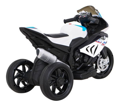 Motor na akumulator motorek BMW HP4 LED MP3 Skóra Motor na akumulator motorek BMW HP4 LED MP3 Skóra