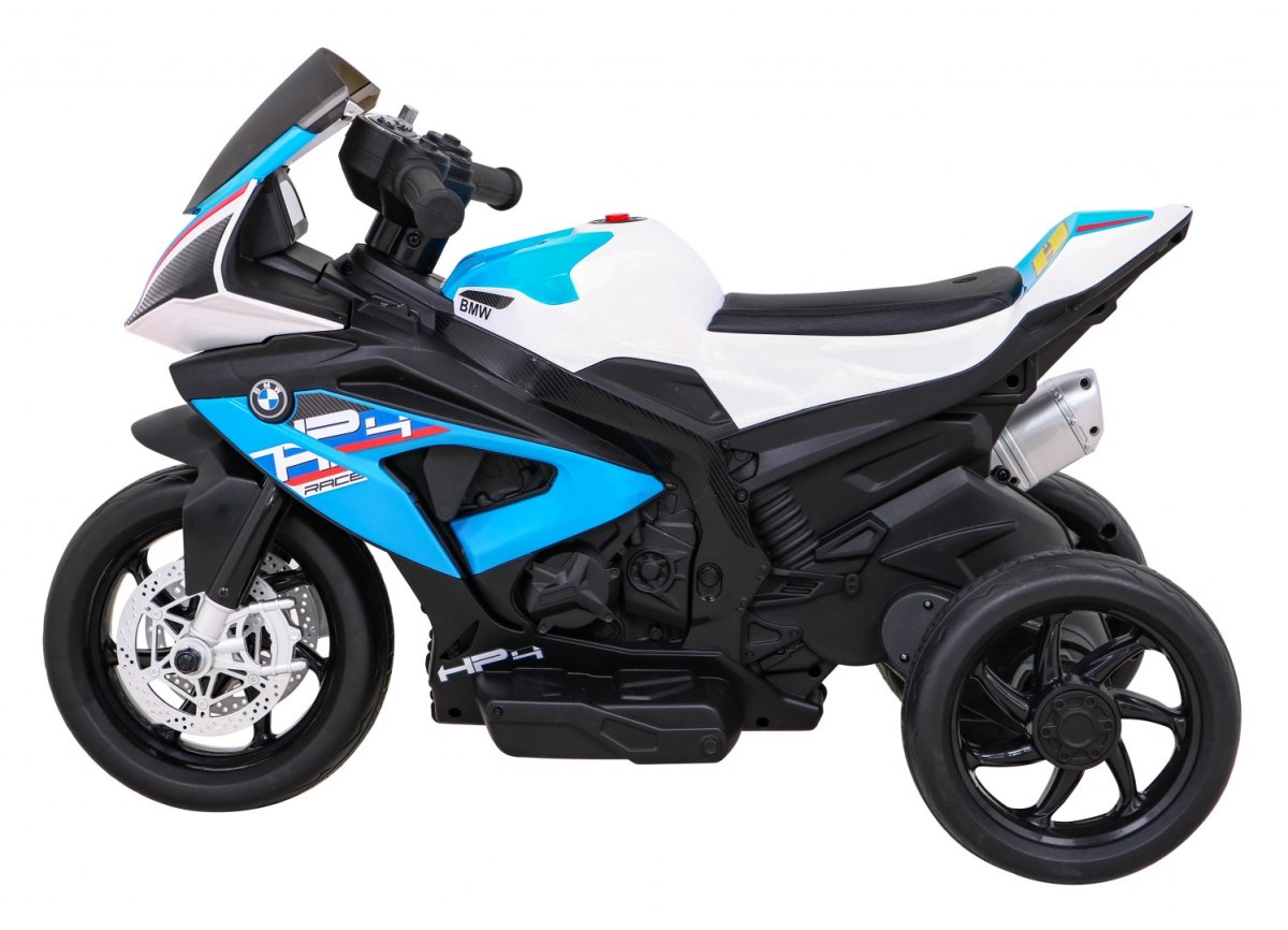 Motor na akumulator motorek BMW HP4 LED MP3 Skóra Motor na akumulator motorek BMW HP4 LED MP3 Skóra