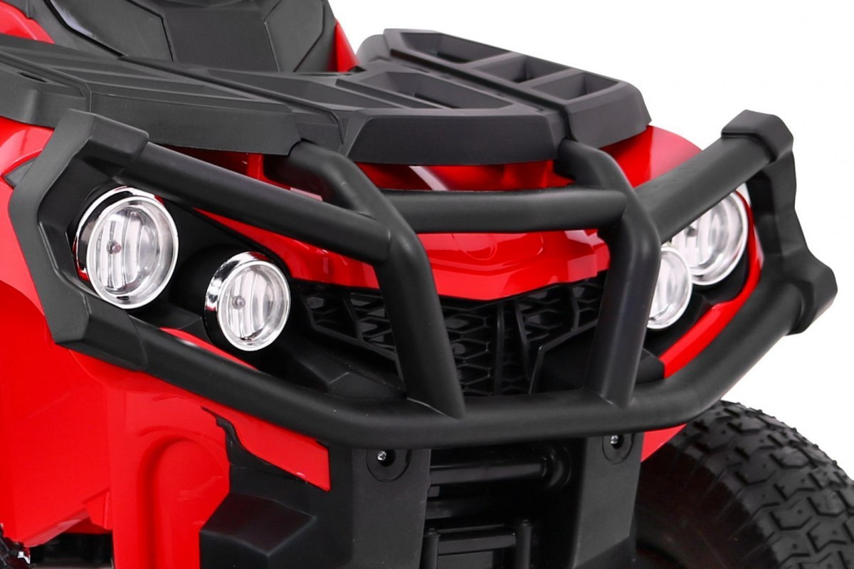 Quad na akumulator ATV Koła pompowane Wolny Start LED MP3 Skóra Quad na akumulator ATV Koła pompowane Wolny Start LED MP3 Skóra