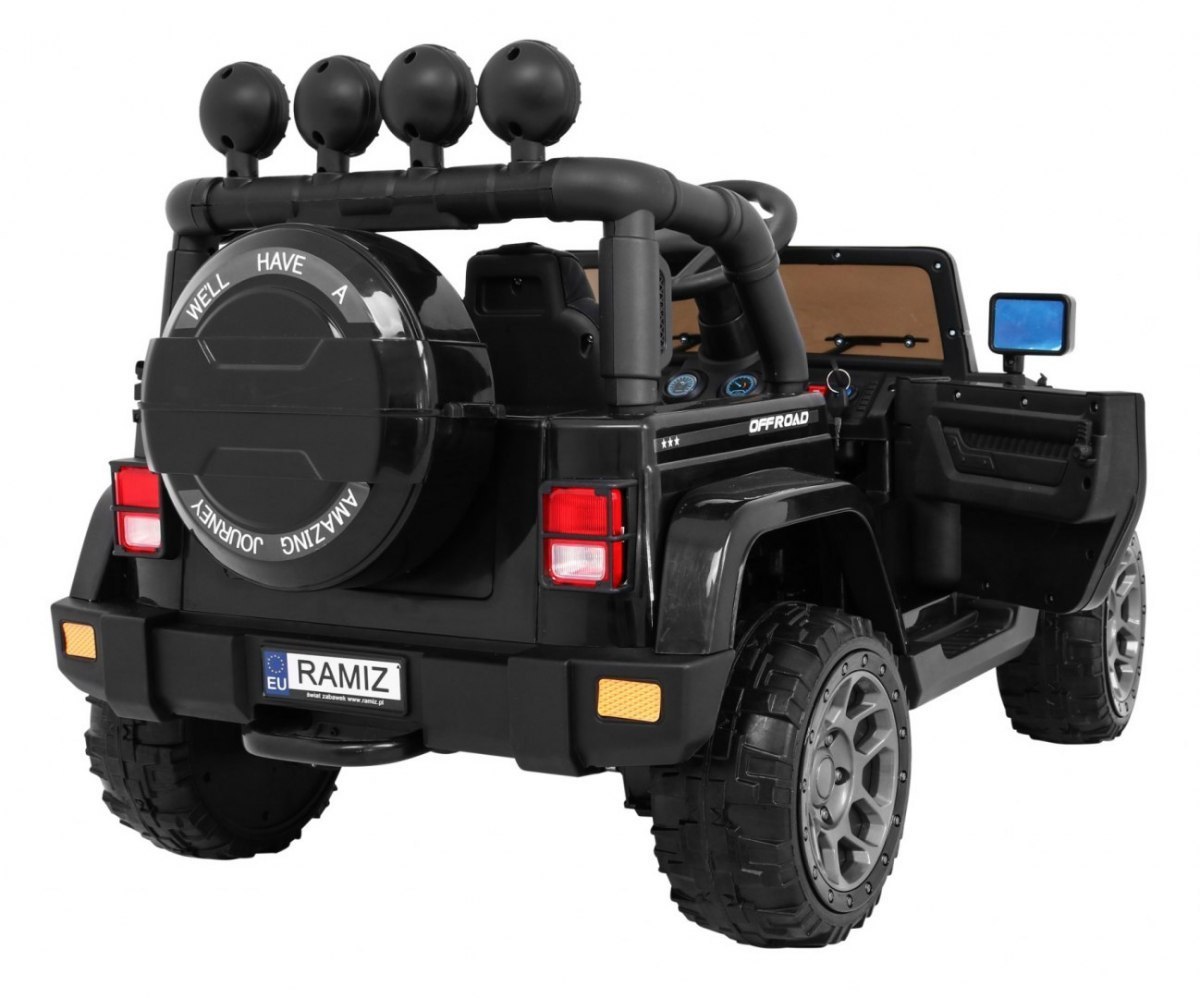 Pojazd Terenowy Full Time 4WD Czarny Pojazd Terenowy Full Time 4WD Czarny