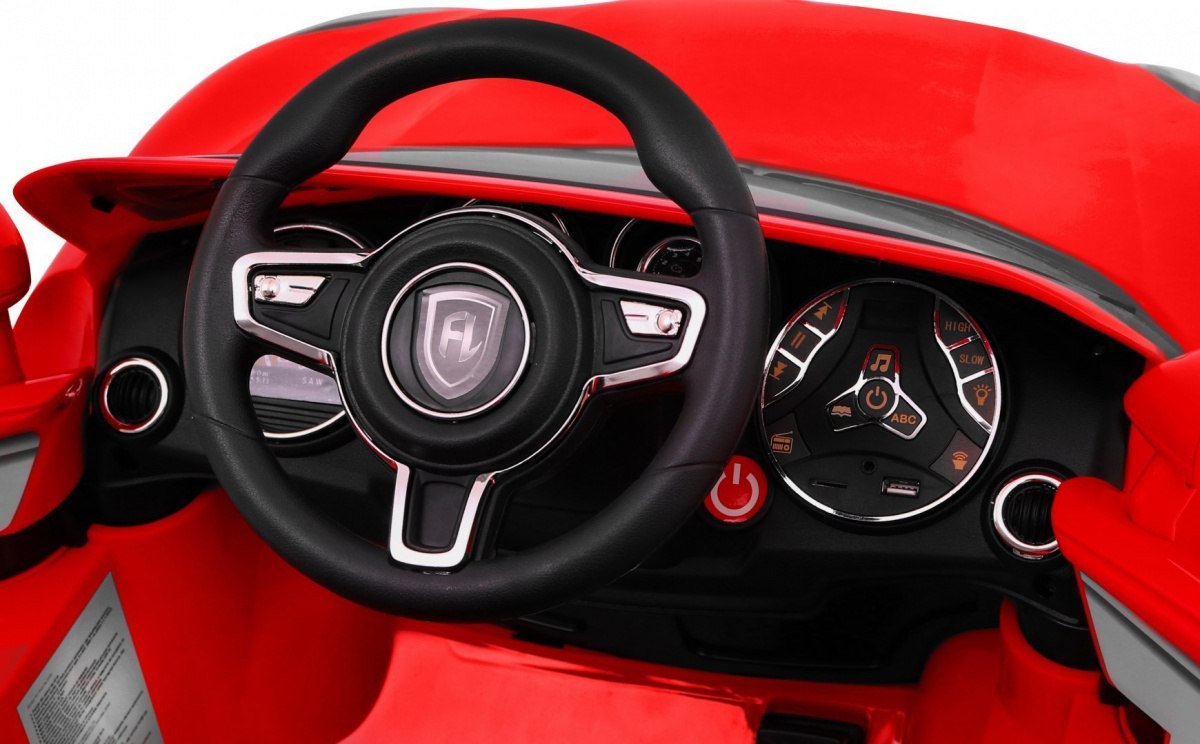 Auto na akumulator Turbo-S 2x30W Pilot EVA LED MP3 Wolny Start Radio