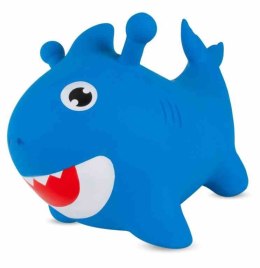 Skoczek dla dzieci REKIN BABY SHARK 62 cm niebieski do skakania z pompką