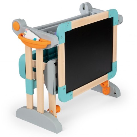 Smoby Drewniany Stolik Tablica 2w1 Magnetyczna Kreda Smoby Drewniany Stolik Tablica 2w1 Magnetyczna Kreda