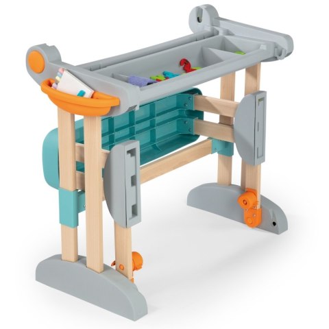 Smoby Drewniany Stolik Tablica 2w1 Magnetyczna Kreda Smoby Drewniany Stolik Tablica 2w1 Magnetyczna Kreda