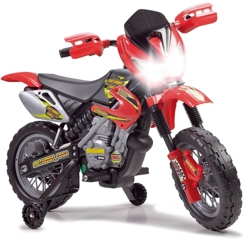 Feber Motocykl Cross na akumulator 6V dla Dzieci