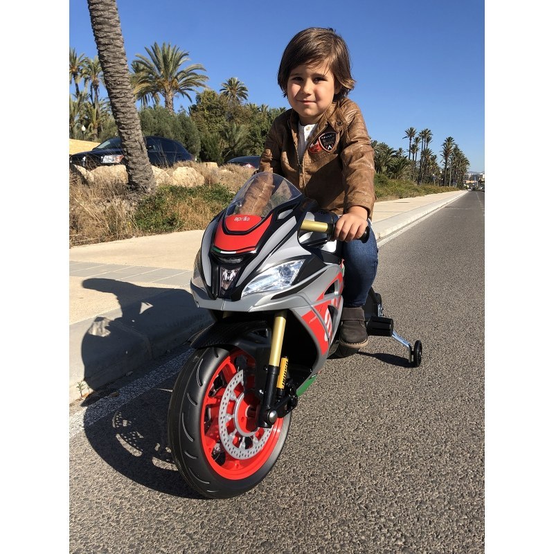 INJUSA Motorek Elektryczny Aprilia Akumulator 12V INJUSA Motorek Elektryczny Aprilia Akumulator 12V