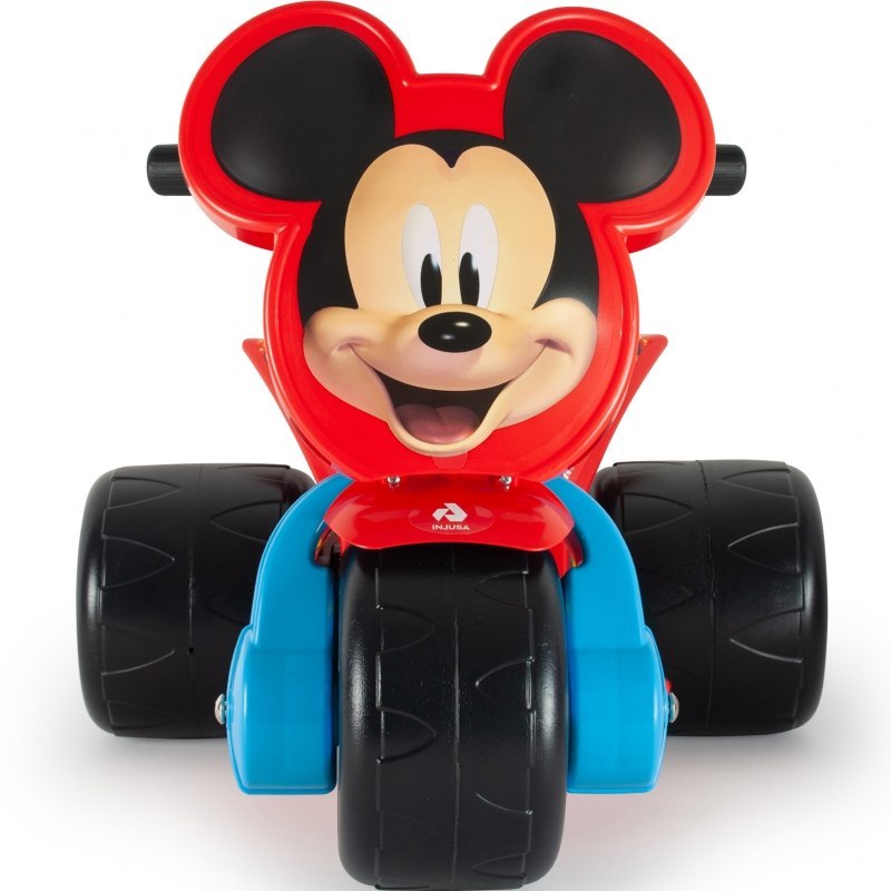 INJUSA Trzykołowiec Myszki Miki Samurai Jeździk dla Dzieci na Akumulator 6V