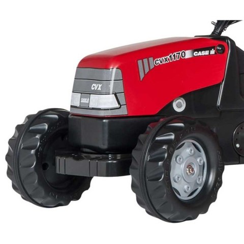 Rolly Toys rollyKid Case 1170 CVX Traktor na Pedały z Przyczepką Case Czerwony