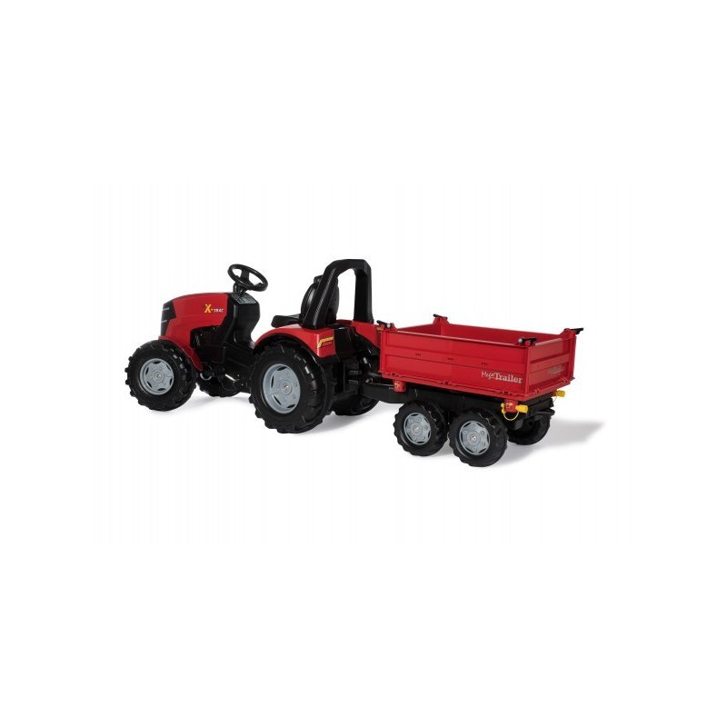 Rolly Toys Wielka przyczepa dwuosiowa Rolly Toys Wielka przyczepa dwuosiowa