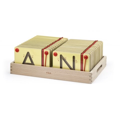 Tabliczki Magnetyczne Nauka Pisania Wielkie Litery Viga Toys Montessori Tabliczki Magnetyczne Nauka Pisania Wielkie Litery Viga Toys Montessori