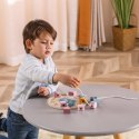 VIGA PolarB Sorter Kształtów Zegar nawlekanka Montessori