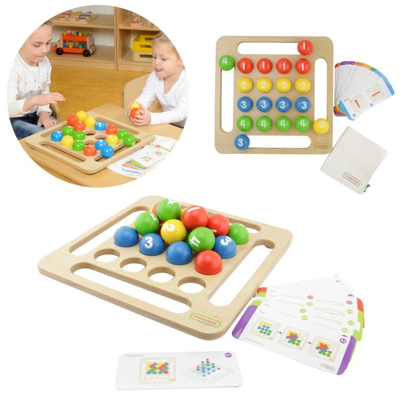 Kolorowe Kulki Drewniana Gra Dla Dzieci Masterkidz Montessori Kolorowe Kulki Drewniana Gra Dla Dzieci Masterkidz Montessori